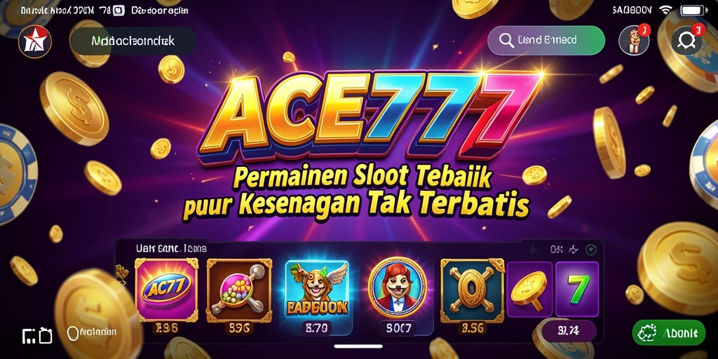 Gameplay seru dengan grafis menawan di ACE777.