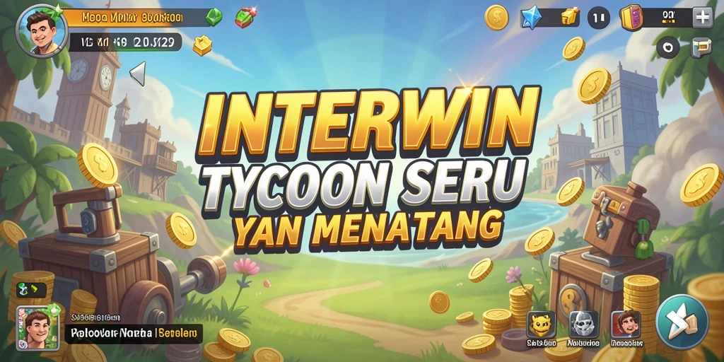 Tampilan menarik dari gameplay Tycoon INTERWIN yang menantang.