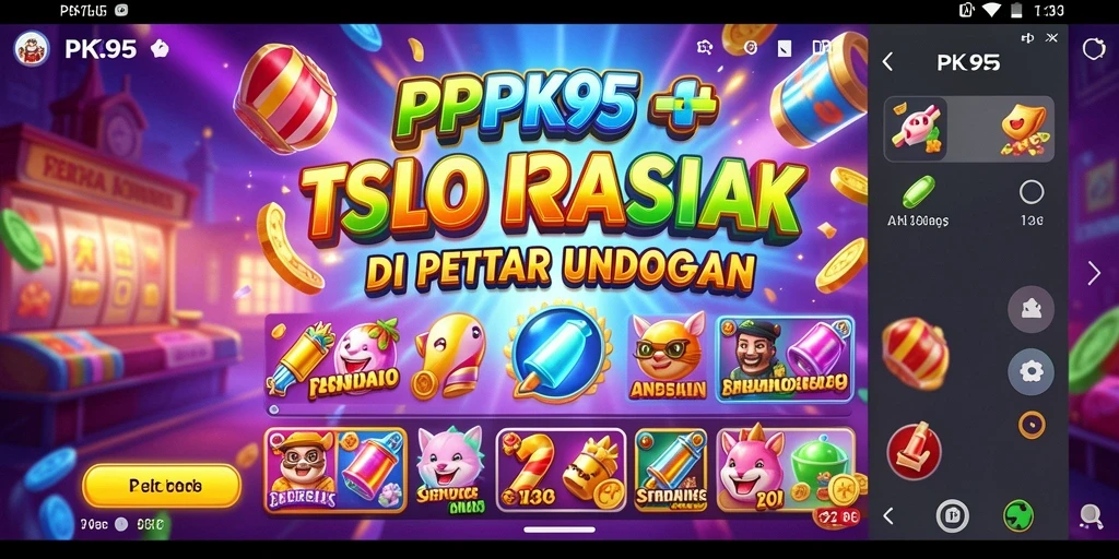 Tampilan grafis yang menawan dari gameplay Slot PK95.
