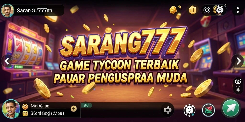 Screenshot gameplay SARANG777 menampilkan aksi Tycoon yang seru dan strategis.
