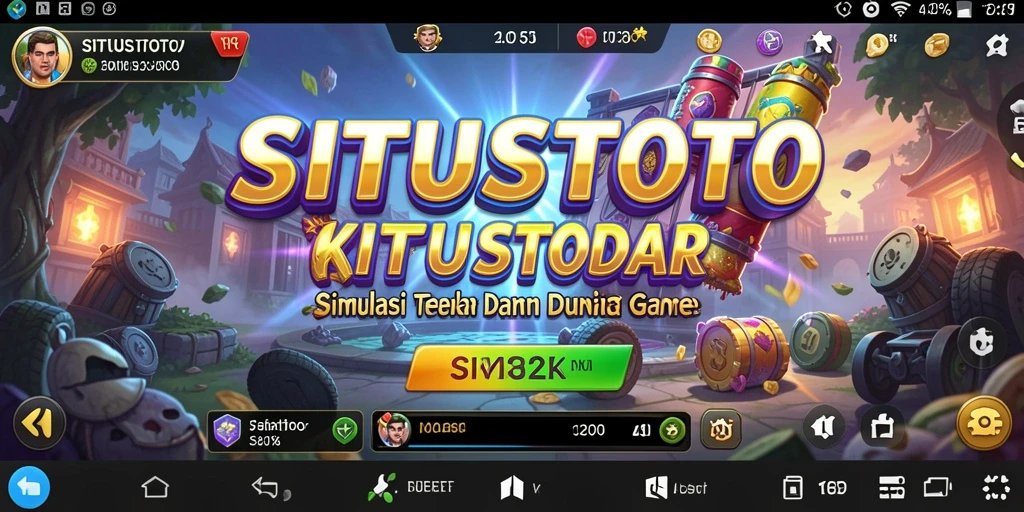 Screenshot utama dari gameplay simulasi SITUSTOTO yang menarik.